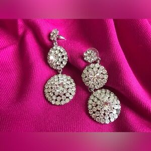 Rhinestone earrings